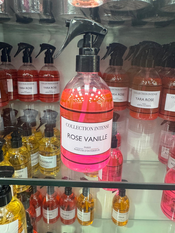 Spray d'ambiance Rose Vanille collection intense 250ml