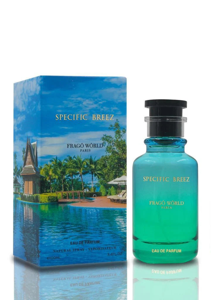 Inspiriert von Pacific Chill – Frago World Specific Breez 100ML Unisex-Parfümextrakt